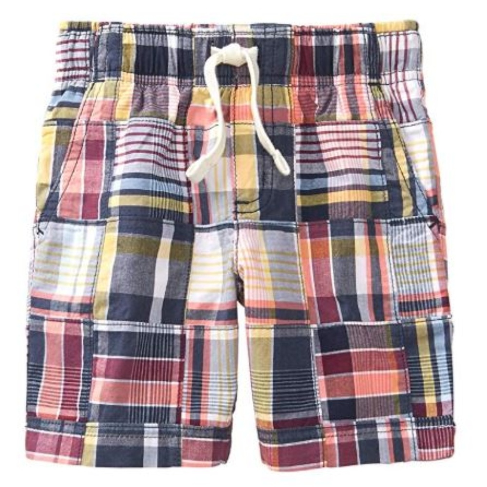 Gymboree Boys' Toddler Patchwork Woven Shorts